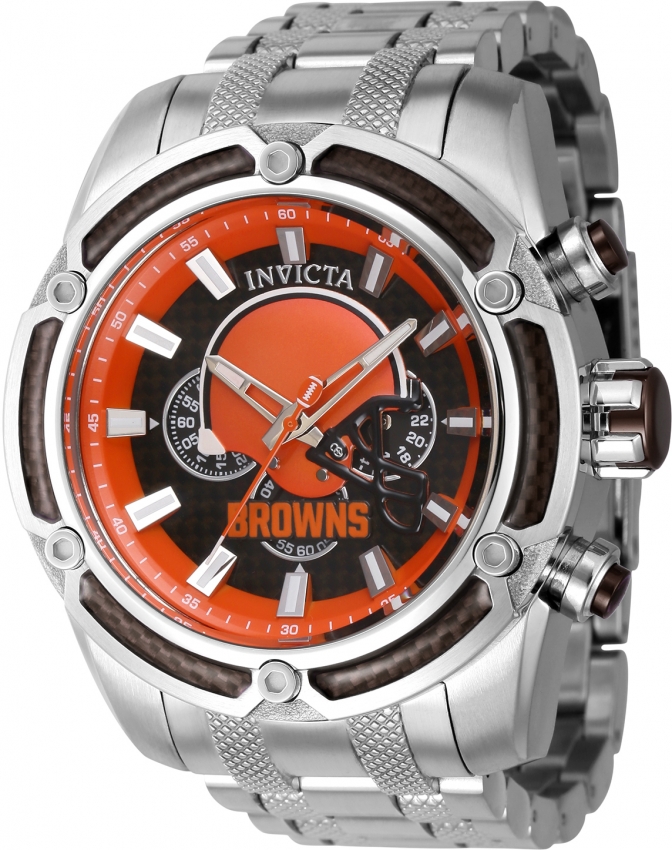 Invicta NFL Cleveland Browns Quartz Red Dial Men's Watch 42075