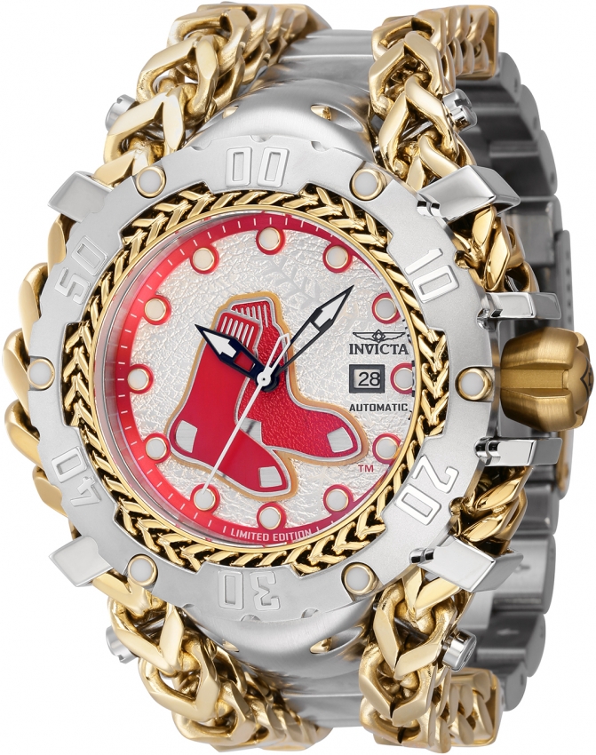 Invicta Men's 42997 MLB Automatic Multifunction Red Dial Watch