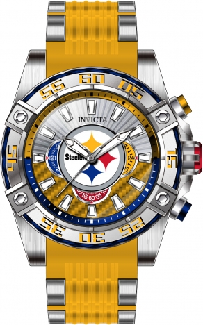 Pittsburgh steelers invicta online watch