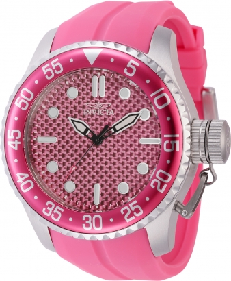 Pink invicta outlet watch men's