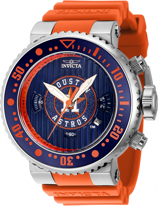 Orange and shop blue invicta watch