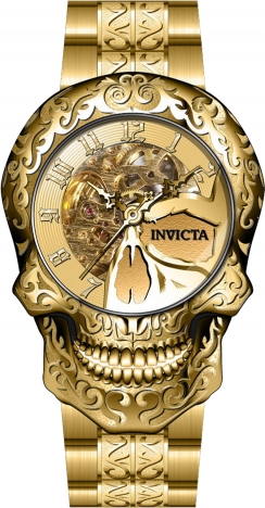 Invicta - 35109 Reloj automático para hombre Artist Men Skull