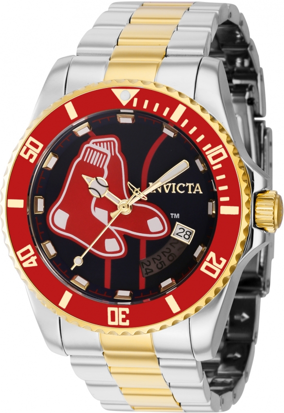 ブラウン×ピンク MLB☆自動巻☆ボストン・レッドソックス INVICTA MLB