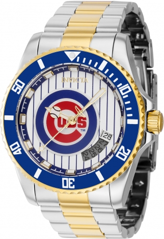 Invicta MLB Chicago Cubs Men's Watch - 51.5mm, Transparent, Blue (43136) |  eBay