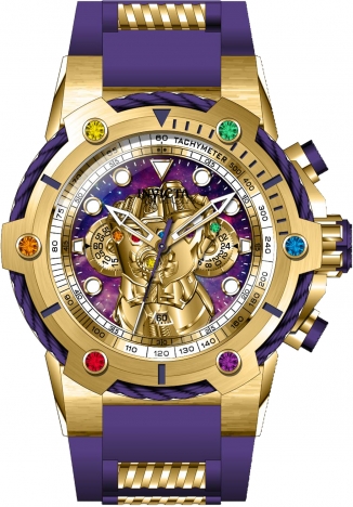 Invicta Marvel Bolt Viper Men's 52mm Quartz Silicone Wrist Watch Thanos  Thanos Men's, Thanos. : Amazon.de: Fashion