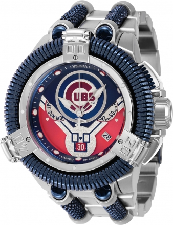 Invicta MLB Chicago Cubs Men's 52mm Limited Edition Quartz Silicone Wa –  Klawk Watches