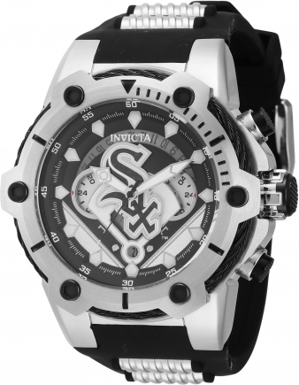 Mens white invicta on sale watch