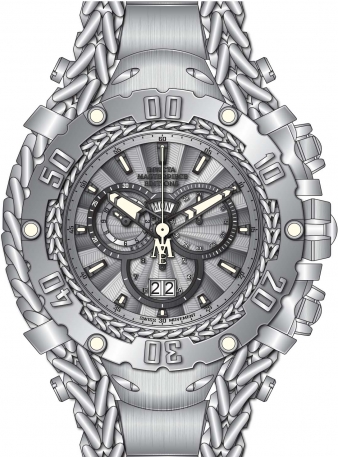Invicta Men's 44615 Masterpiece Quartz Chronograph Silver Dial Watch Invicta Watch Masterpiece 44615 - Official Invicta Store - Buy Online!