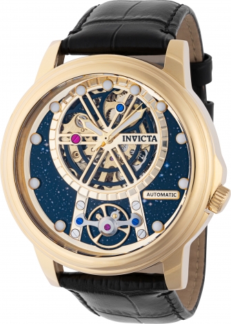 Invicta leather strap watches sale