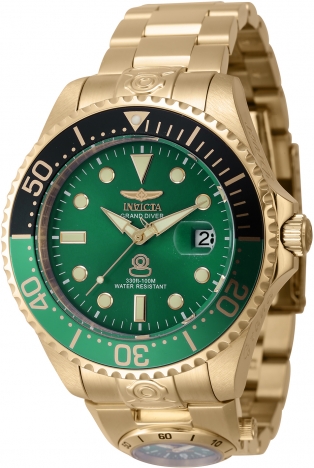 Invicta grand diver green best sale