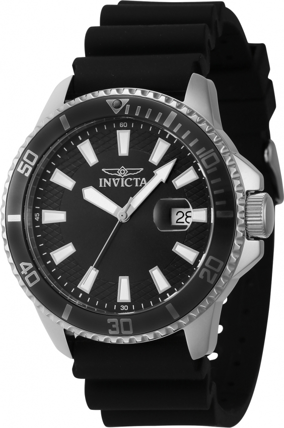 Invicta pro best sale diver black dial