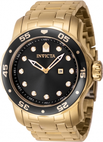 Buy INVICTA Pro Diver 48 mm Black Dial Stainless Steel Analogue