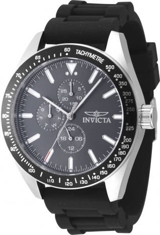 Invicta outlets Aviator Men's Quartz Watch 45MM Black