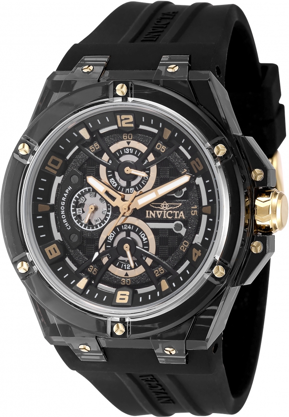 【美品】INVICTA ポパイ 限定版 クロノグラフ ブラックウォッチ　ブラック Amazon | Invicta スターウォーズ 52mm ダースベイダー 限定版