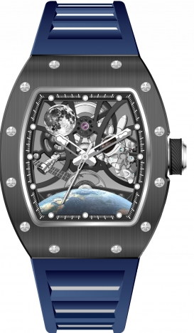 WONOLO Orologio Moschettone Multifunzione – 4900120/4900130 – Arancione E Rosso – Con Bussola E Cronografo