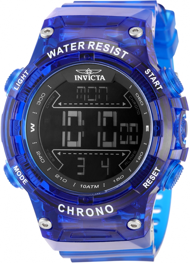 【美品】INVICTA ポパイ 限定版 クロノグラフ ブラックウォッチ　ブラック 美品】INVICTA ポパイ 限定版 クロノグラフ ブラックウォッチ