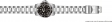 thumbnail image 2 of BEZEL INSERT CERAMIC FOR 40MM INVICTA PRO DIVER 8926OB 8926C ENGRAVED # BLACK 2 of 6