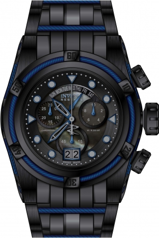 【美品】INVICTA ポパイ 限定版 クロノグラフ ブラックウォッチ ブラック Bolt model 90008 | InvictaWatch.com