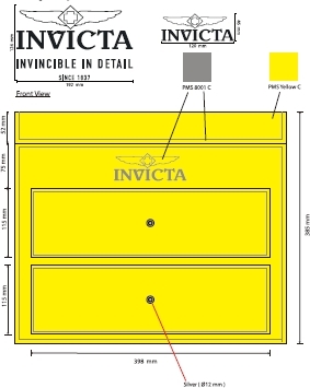 Invicta watch box discount case