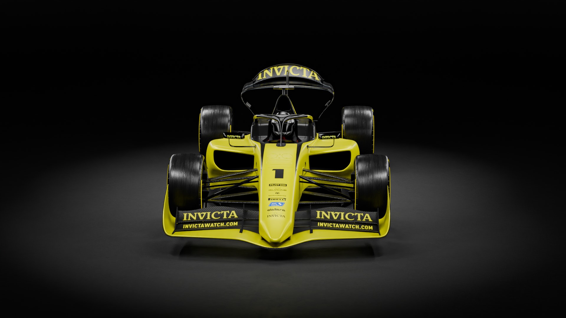 Invicta Racing Car 3D Model